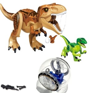 KLOCKI FIGURKI DINOZAURY Jurassic World Park Jurajski