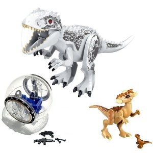 KLOCKI FIGURKI DINOZAURY Jurassic World Park Jurajski