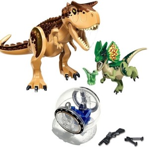 KLOCKI FIGURKI DINOZAURY Jurassic World Park Jurajski