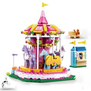 KLOCKI FIGURKI FRIENDS Zestaw WESOŁE MIASTECZKO 762SZT