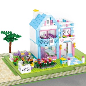 KLOCKI FIGURKI FRIENDS Zestaw DOM VILLA DUŻA 540szt