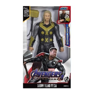Duża Figurka 30CM THOR  Avengers Marvel Dźwięk Światło