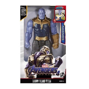 Duża Figurka 30CM THANOS  Avengers Marvel Dźwięk Światło