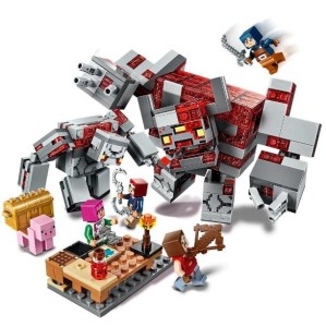 Klocki + Figurki Minecraft Zagłada 700szt