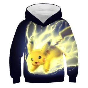 Bluza Dla Dzieci 3D POKEMON Pikachu rozmiar 100-160