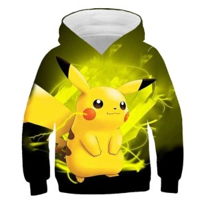 Bluza Dla Dzieci 3D POKEMON Pikachu rozmiar 100-160