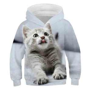 Bluza Dla Dzieci 3D Zwierzaki Kociaki rozmiar 100-160 