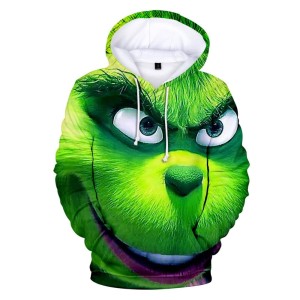 Bluza Dla Dzieci 3D ŚWIATECZNA GRINCH rozmiar 100-160