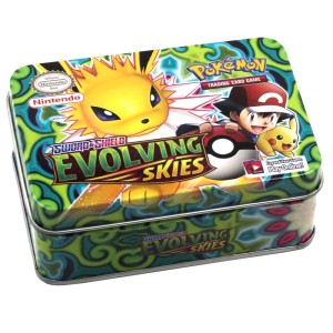 Karty Pokemon GO! Metalowe Pudełko BOX 42szt 