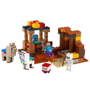 Klocki + Figurki Minecraft Trading Post 279szt