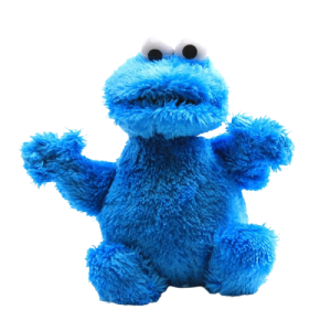 Maskotka pluszak Cookie Monster z ulicy sezamkowej 25 cm    