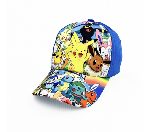 Czapka pokemon dla dzieci unisex na lato Ash.png