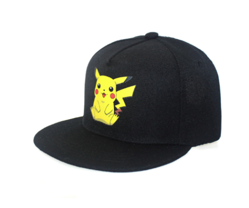 Czapka z daszkiem dla dzieci na lato Pokemon charizard pikachu .png