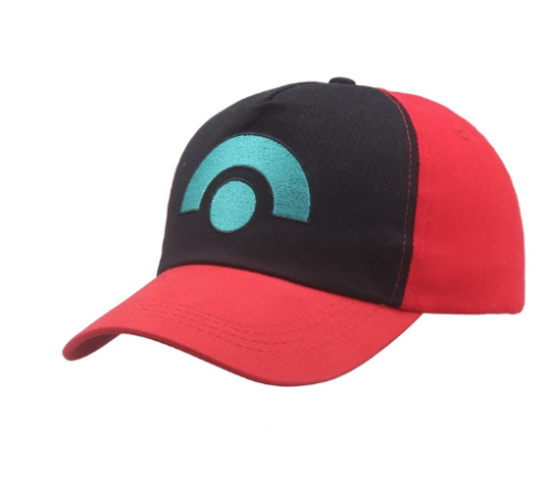 Czapka z daszkiem dla dzieci na lato Pokemon ash trener.png