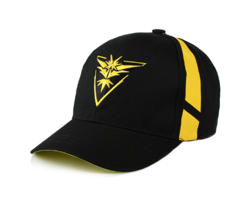 Czapka z daszkiem dla dzieci na lato Pokemon zółta.png