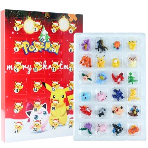 Kalendarz adwentowy Pokemon pikachu figurki 24szt. D
