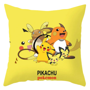 POKEMON Poduszka 3D Pikachu  45cmx45cm