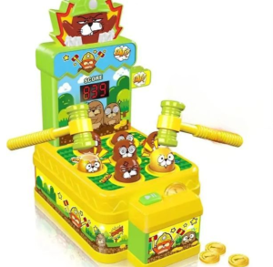 Zabawka zręcznościowa dla dzieci Uderz Młotkiem Wbijak gra interaktywna