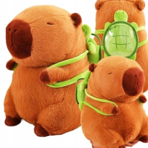 Pluszak Dla Dzieci Maskotka Kapibara i Żółwik
