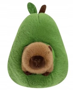 Pluszak Dla Dzieci Maskotka KAPIBARA AWOKADO 2W1