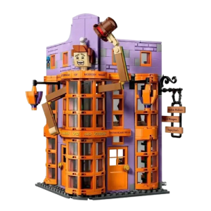 Zestaw Klocków Harry Potter Sklep weasleyow 834szt 7 figurek