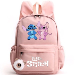 Plecak Szkolny Disney Stitch dla Chłopca i Dziewczynki Brelok