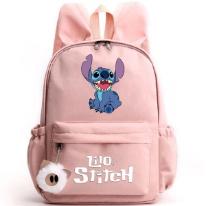 Plecak Szkolny Disney Stitch dla Chłopca i Dziewczynki Brelok
