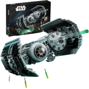 Klocki Zabawka Star Wars TIE Bombowiec z Figurkami Zestaw 625 szt