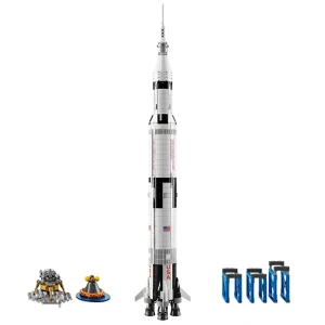 Klocki Zabawka NASA Rakieta Saturn V Apollo Ideas Zestaw 1969 szt