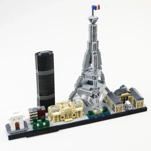 Paryż Klocki Zestaw Zabawka Architecture 649 szt