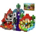 300szt Klocki Magnetyczne Zabawka Minecraft Topór