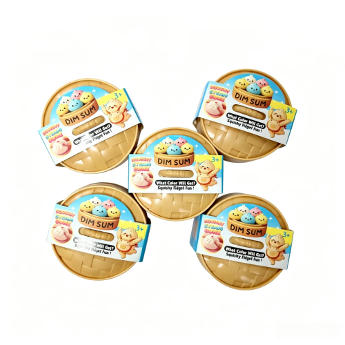 Zabawka Squishy Gniotek Dumpling Pierożek 5szt